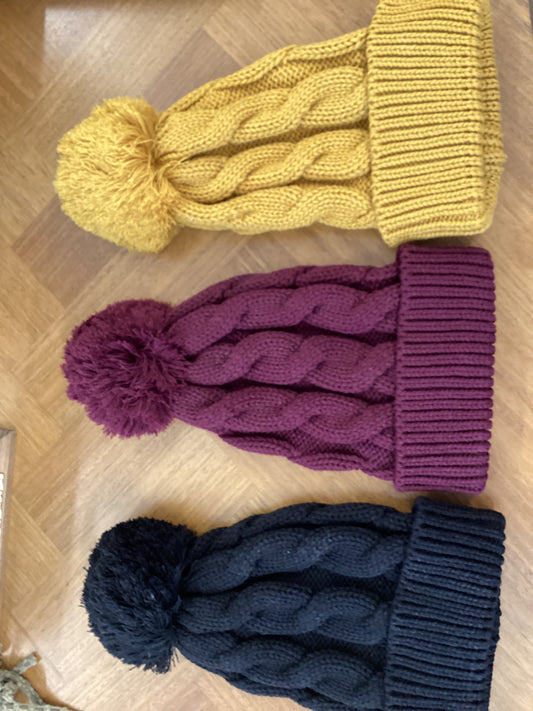 Knit toboggan