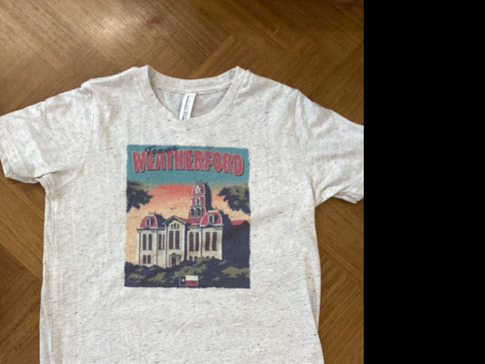 Weatherford courthouse tee