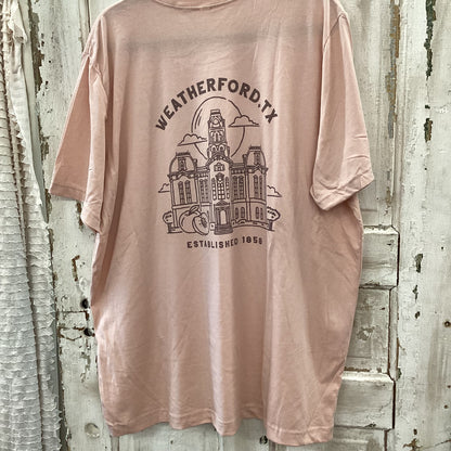 Weatherford Texas est 1858 tee