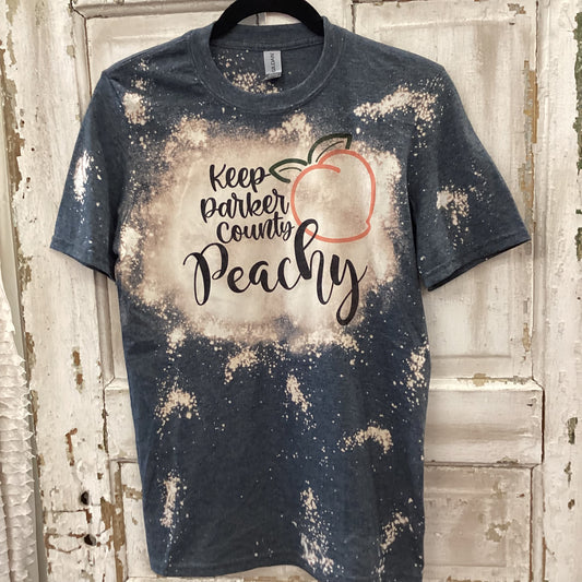 Keep Parker County Peachy bleach tee