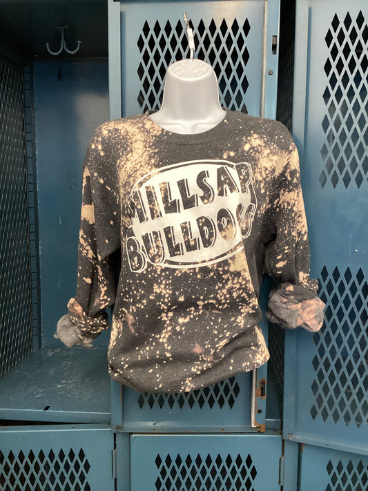 Millsap Bulldogs Tie Dye Crewneck