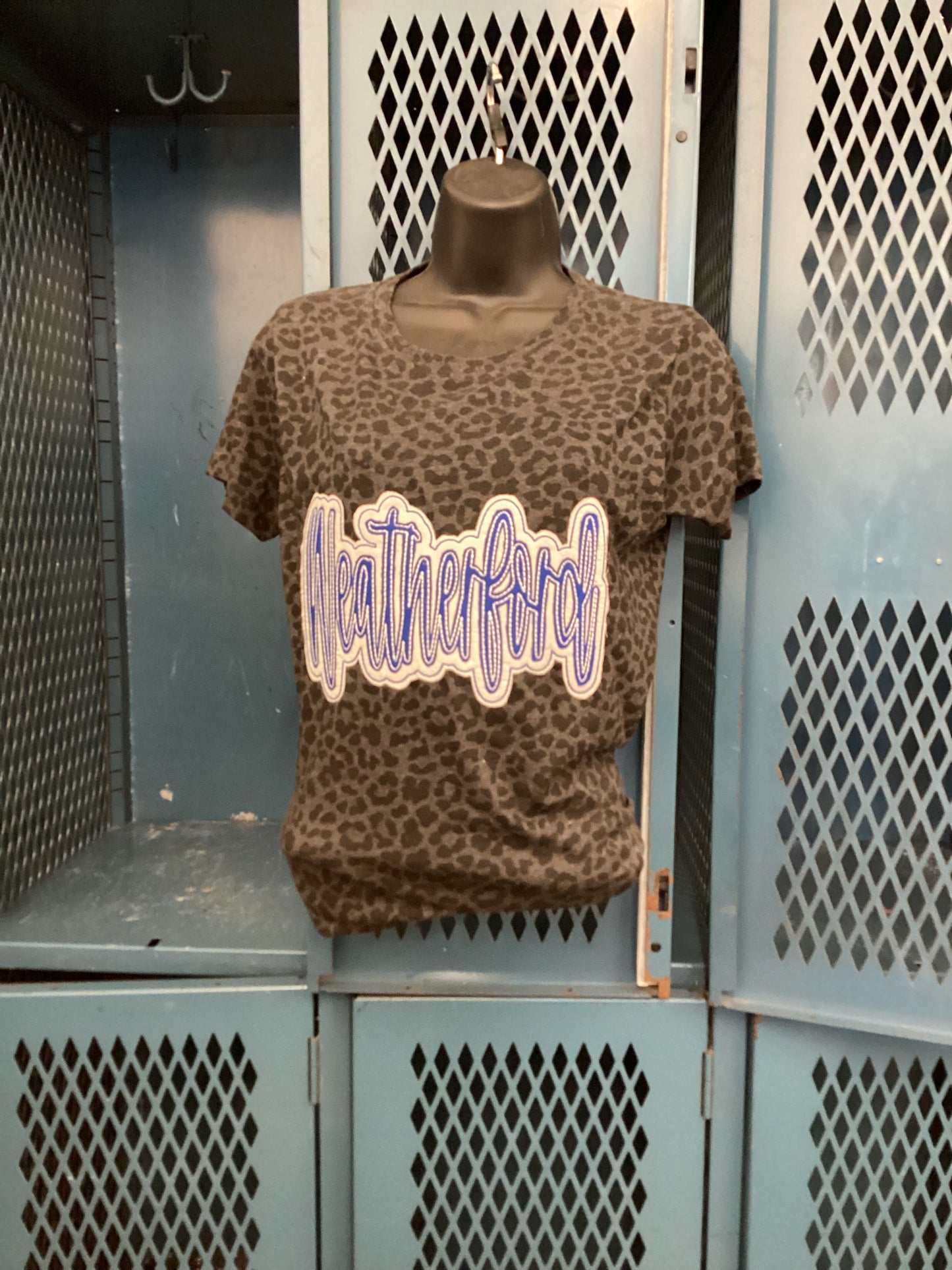 Weatherford Leopard Print Tee