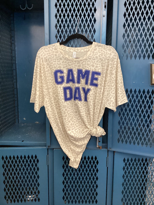 Game Day Leopard Tee