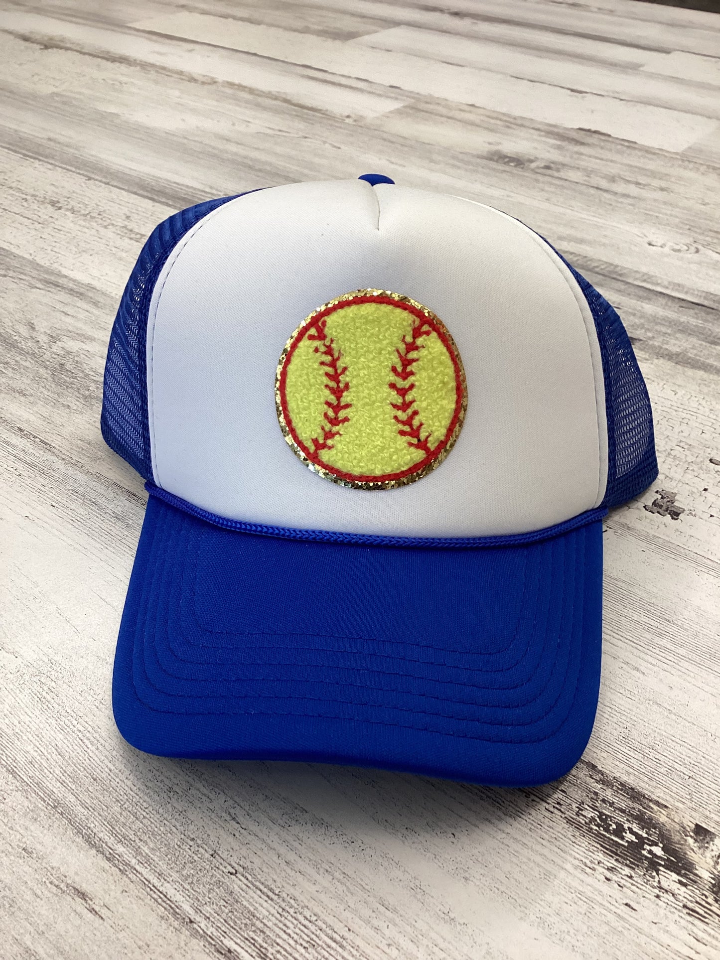 Softball Patch Hat