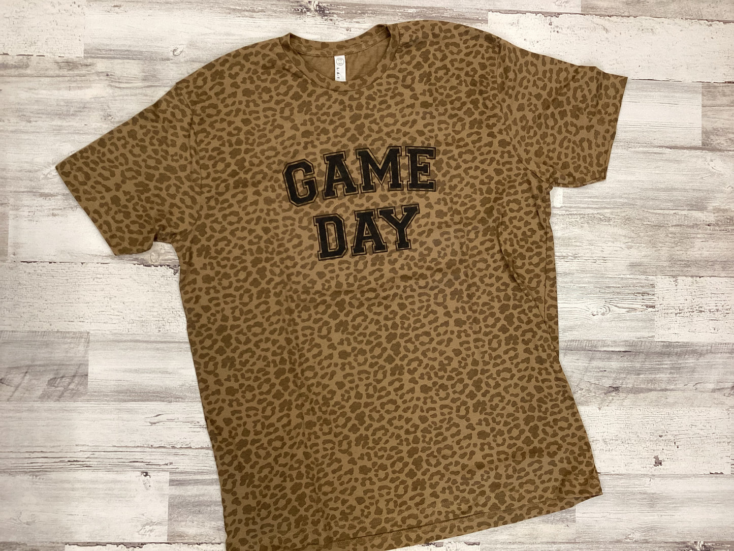 Game Day Leopard Tee