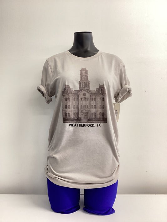 Weatherford Texas Courthouse Tee