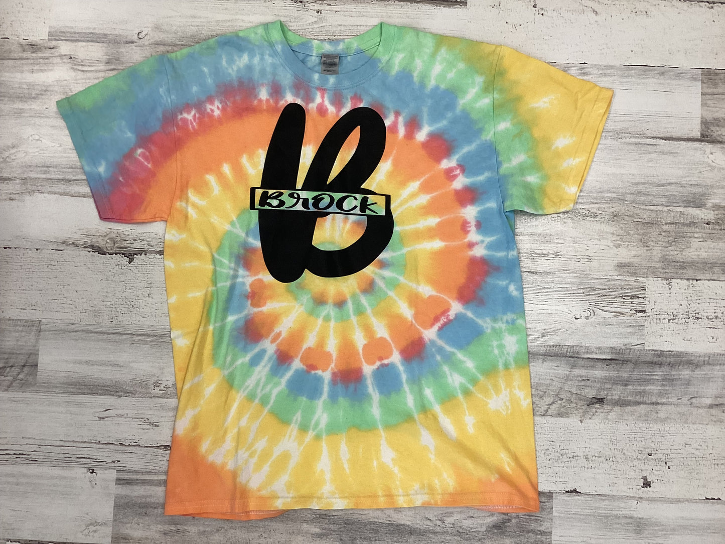 Brock Rainbow Tie Dye Tee