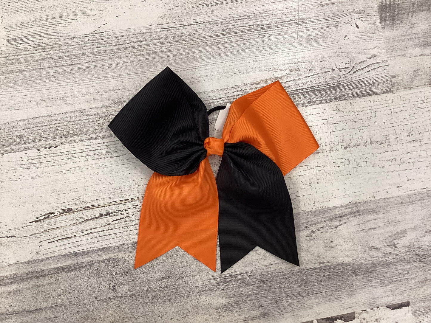 Orange and Black Bows