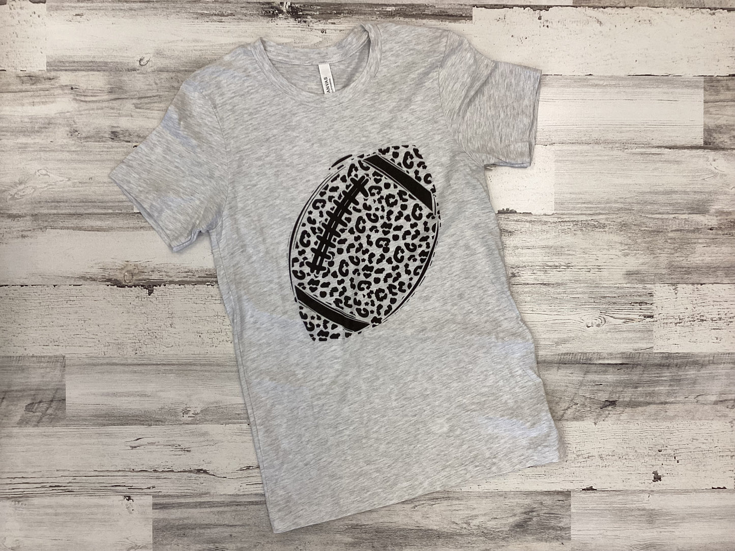 Leopard Football Tee