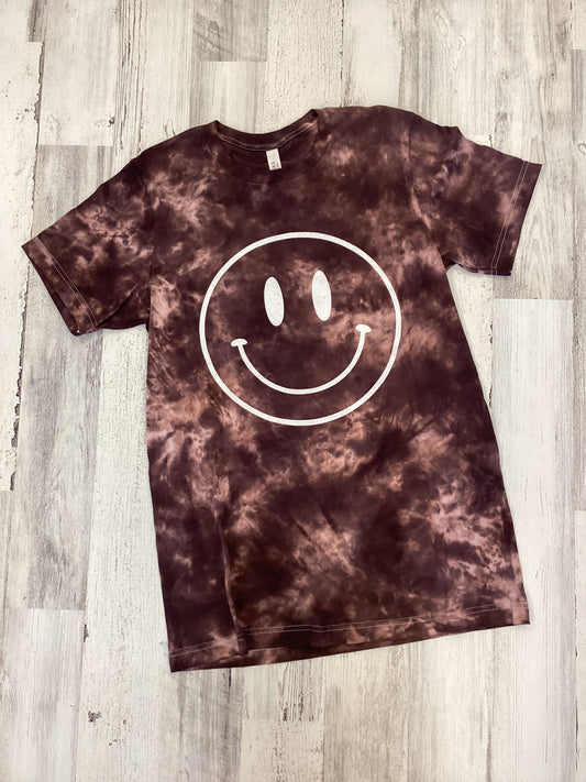 Tie Dye Smiley Tee