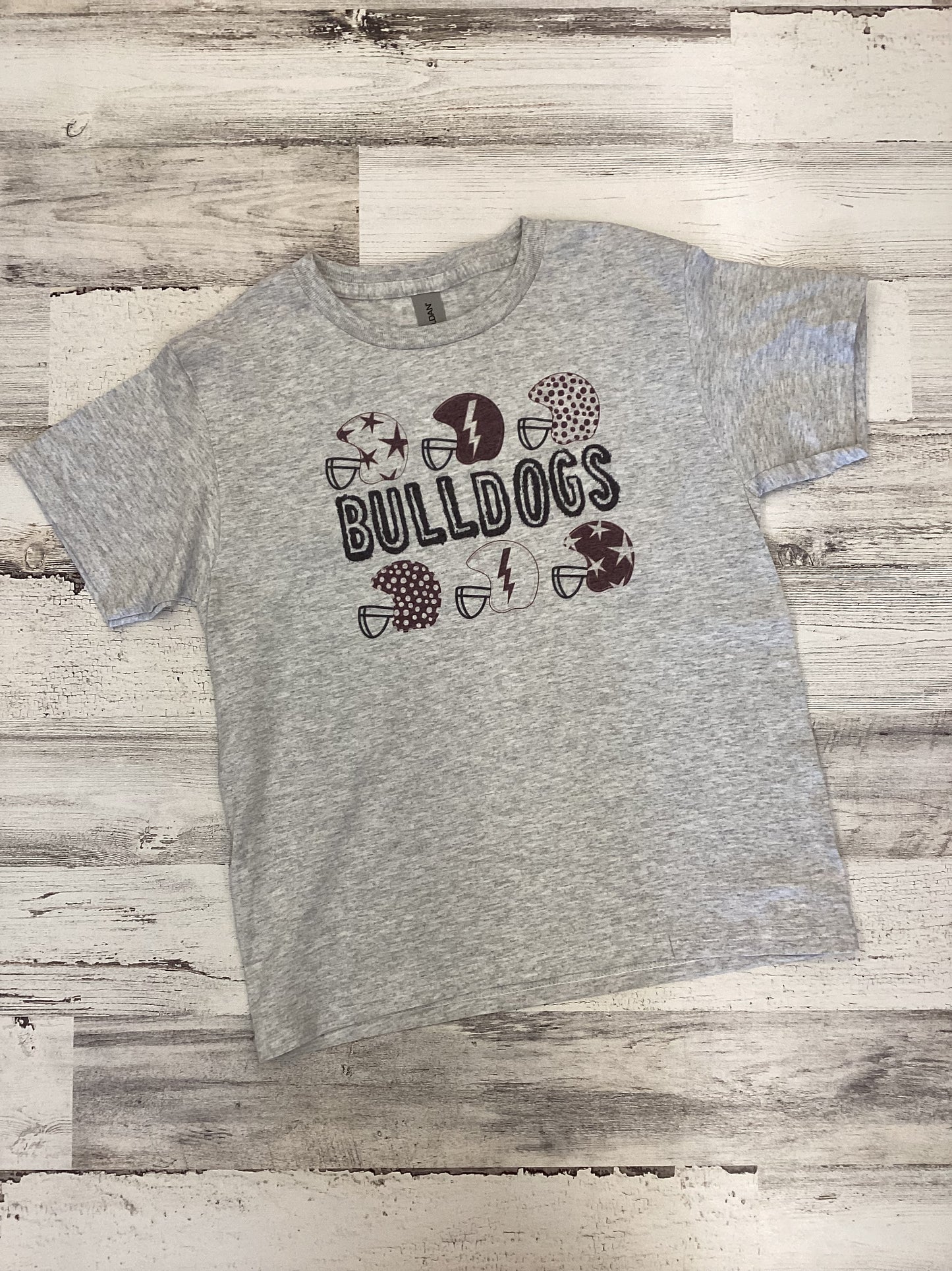 Bulldogs Helmet Tee