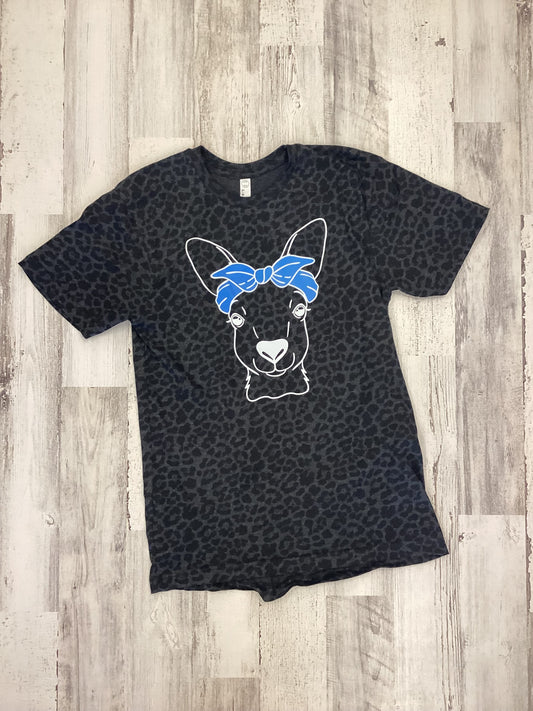 Kangaroo Leopard Print Tee